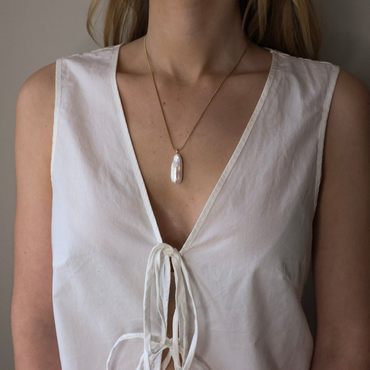 Pearl Drop Necklace