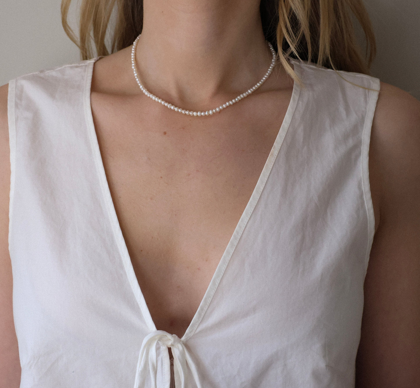 Mini Pearl Necklace