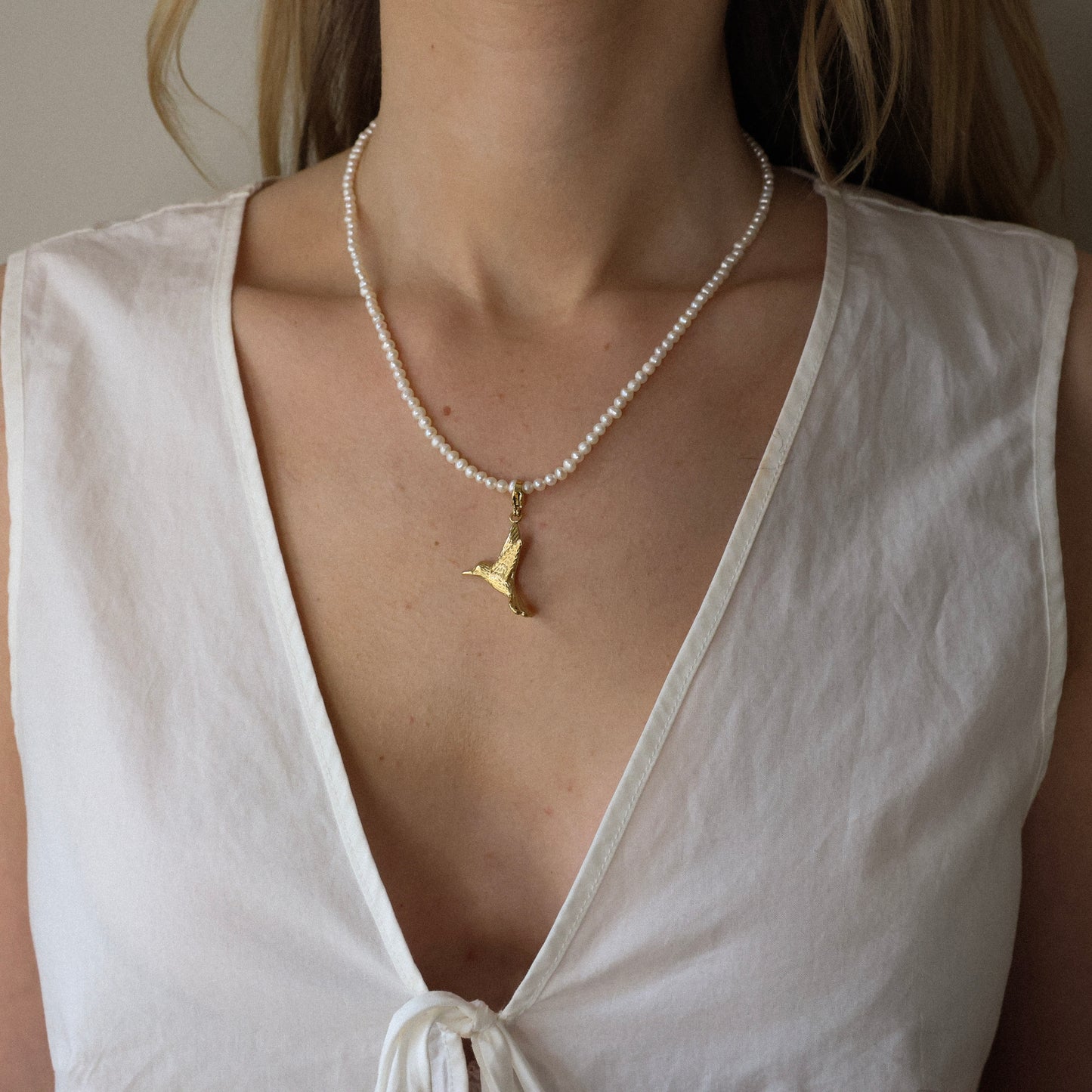Hummingbird Charm