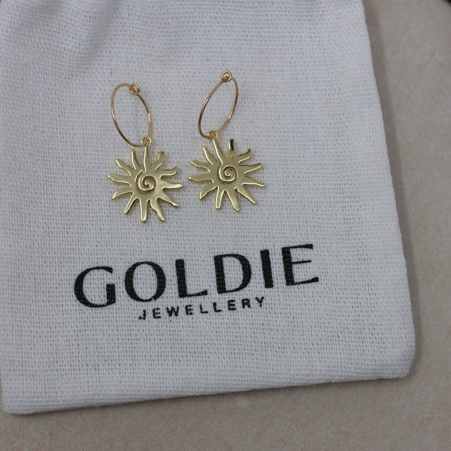 Sunburst Hoops