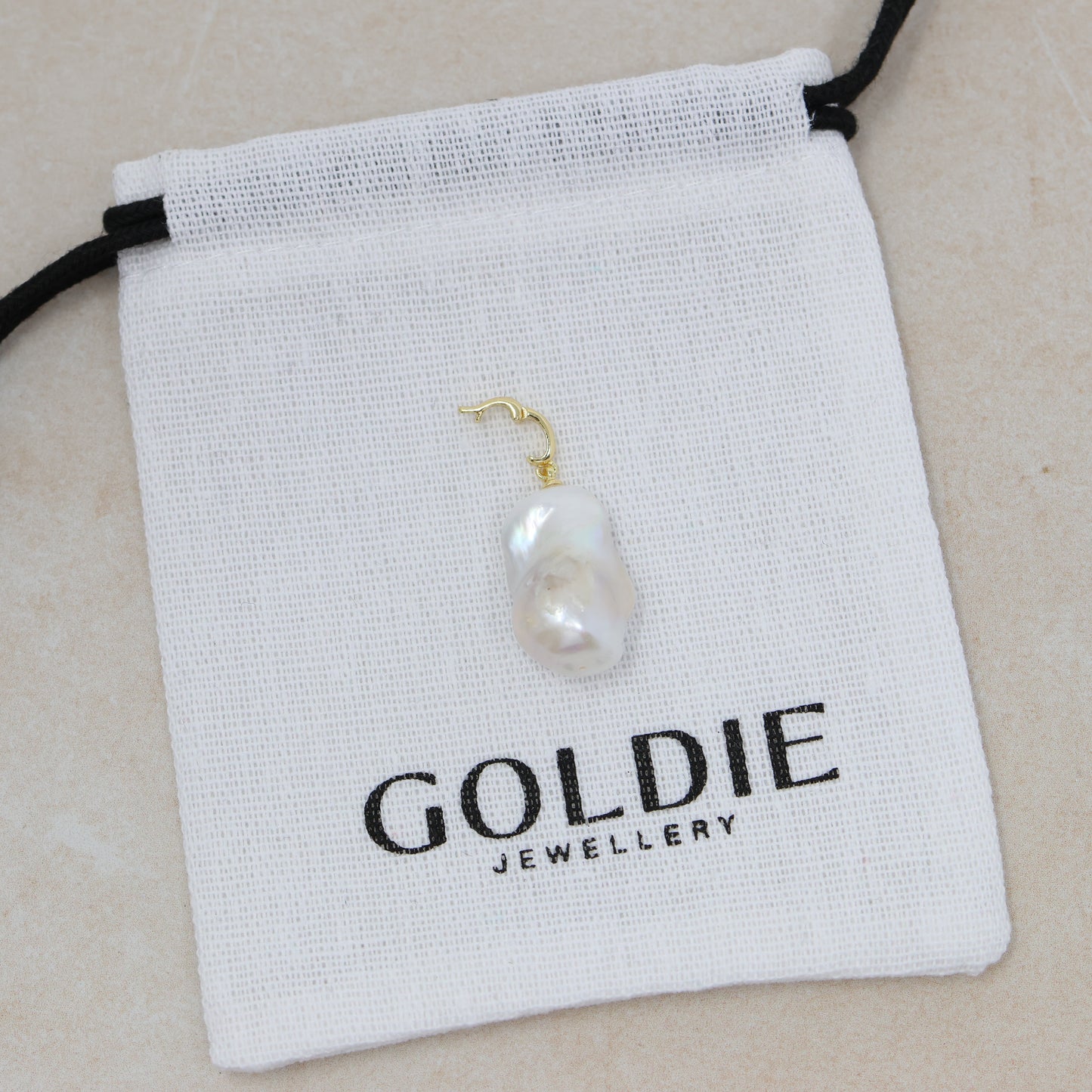 Baroque Pearl Charm