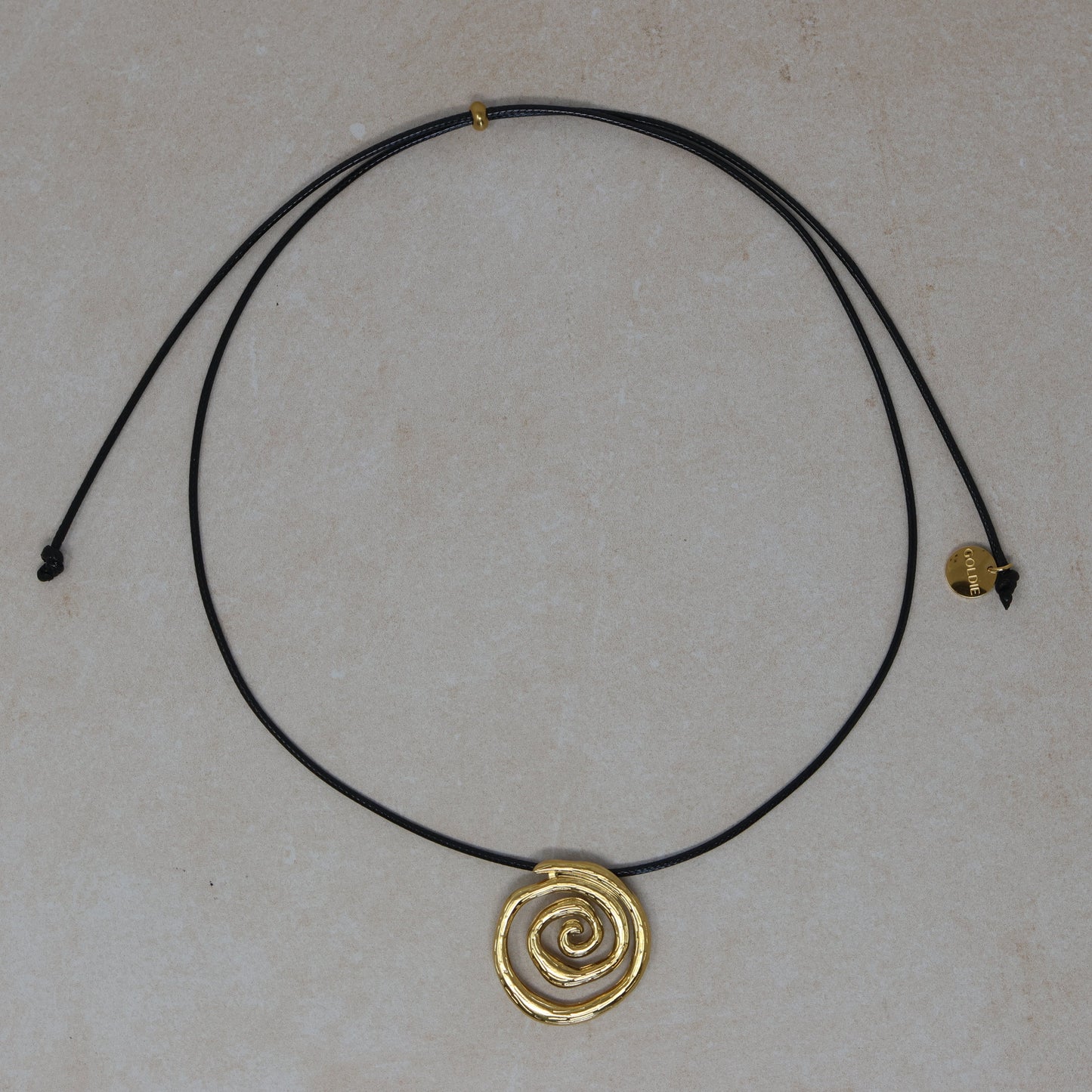Spiral Cord Necklace
