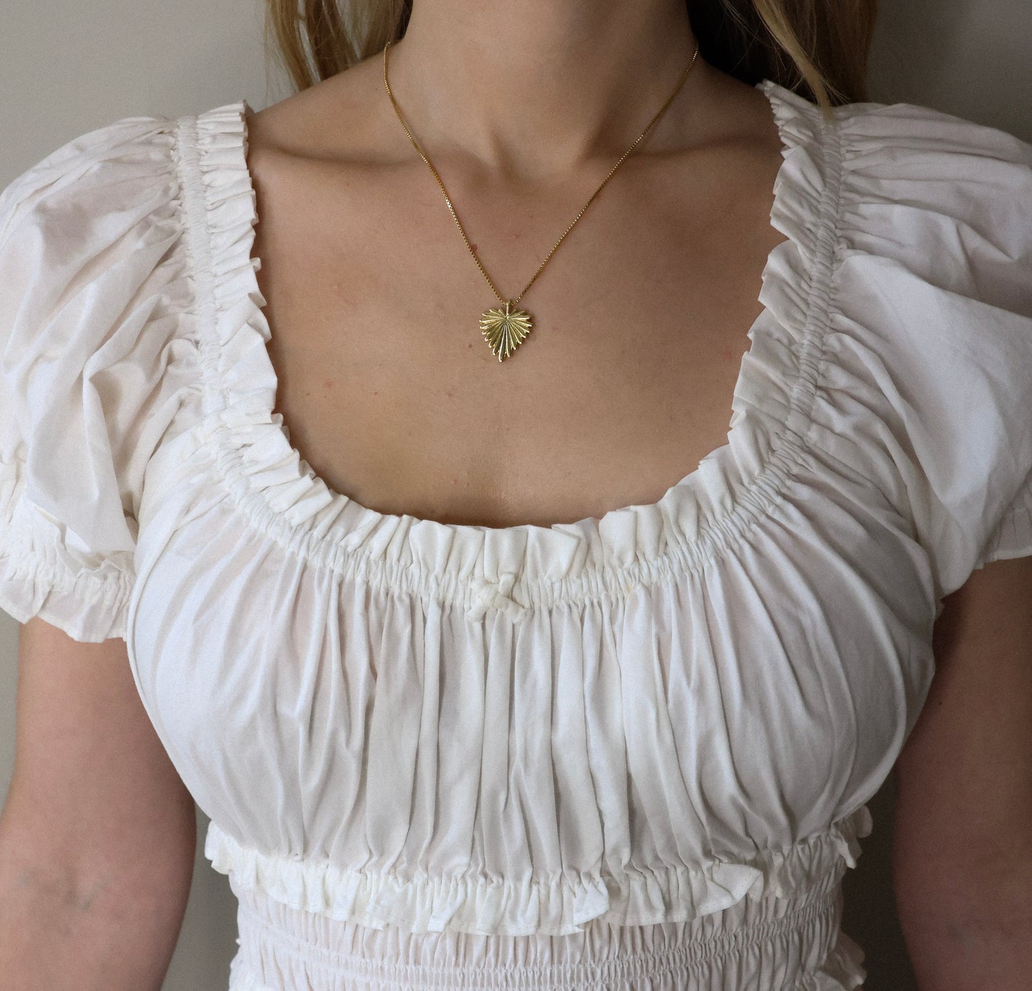 Heart Beam Necklace