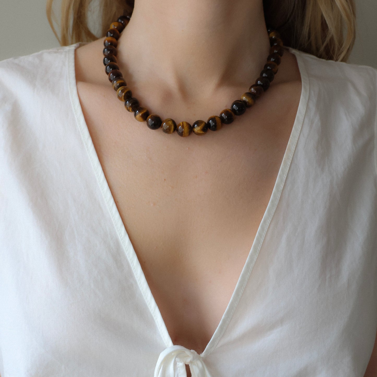 Iona Necklace - Tigers Eye