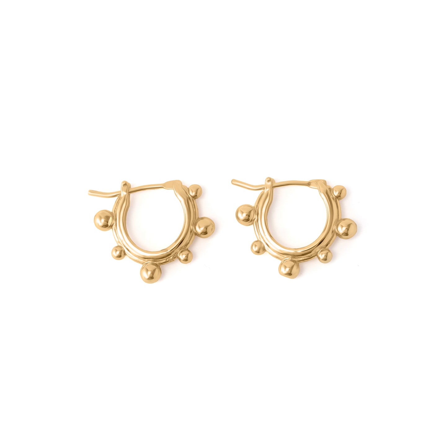 Ray Hoop Earrings