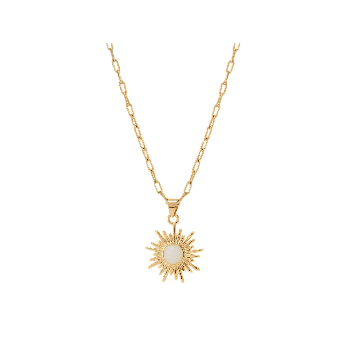 Sunbeam Necklace - Moonstone