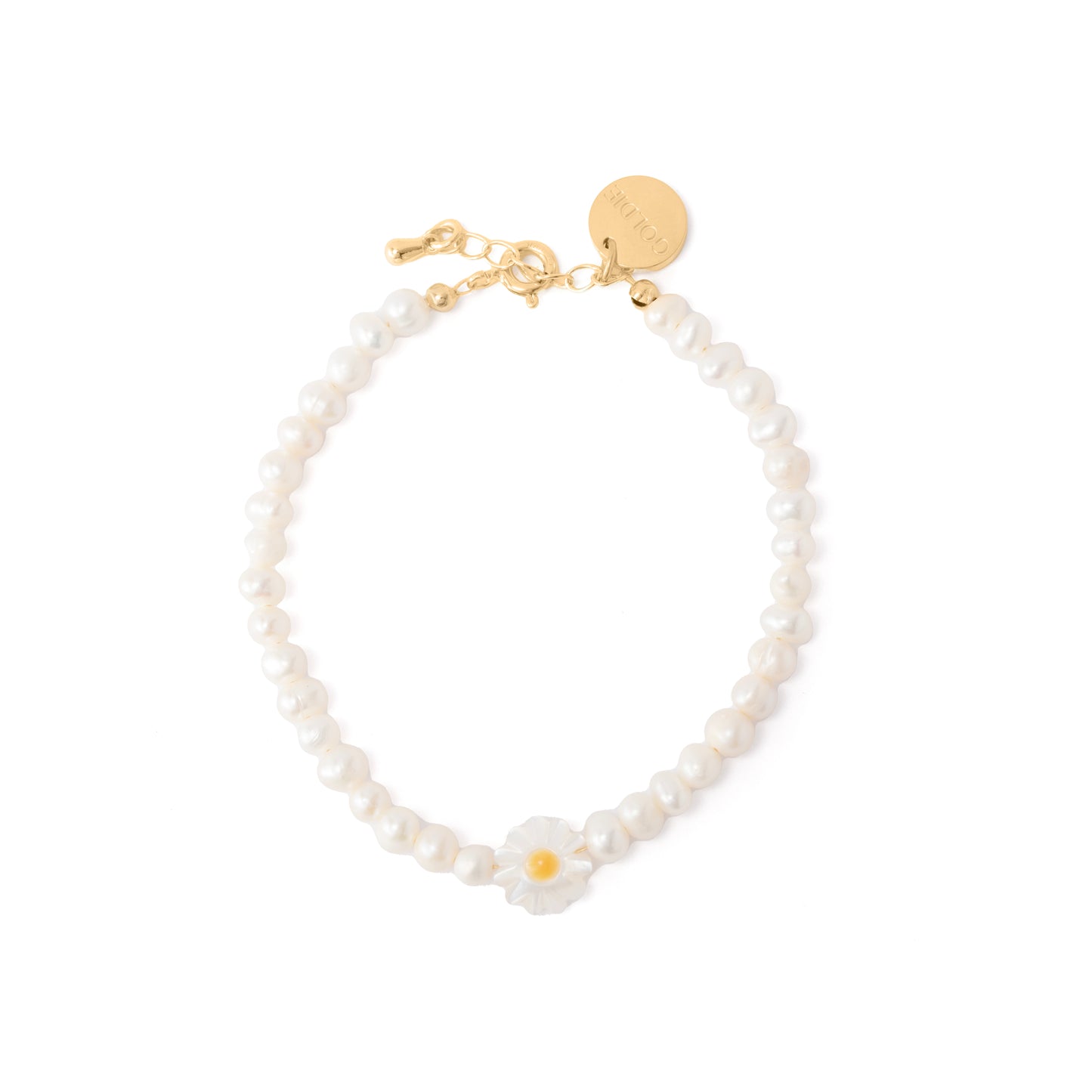 Daisy Pearl Bracelet
