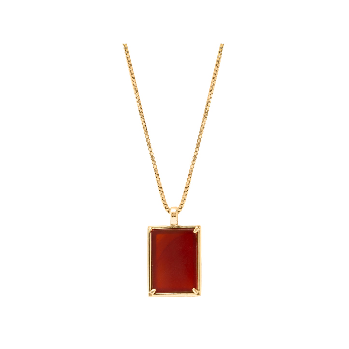 Irene Necklace - Carnelian