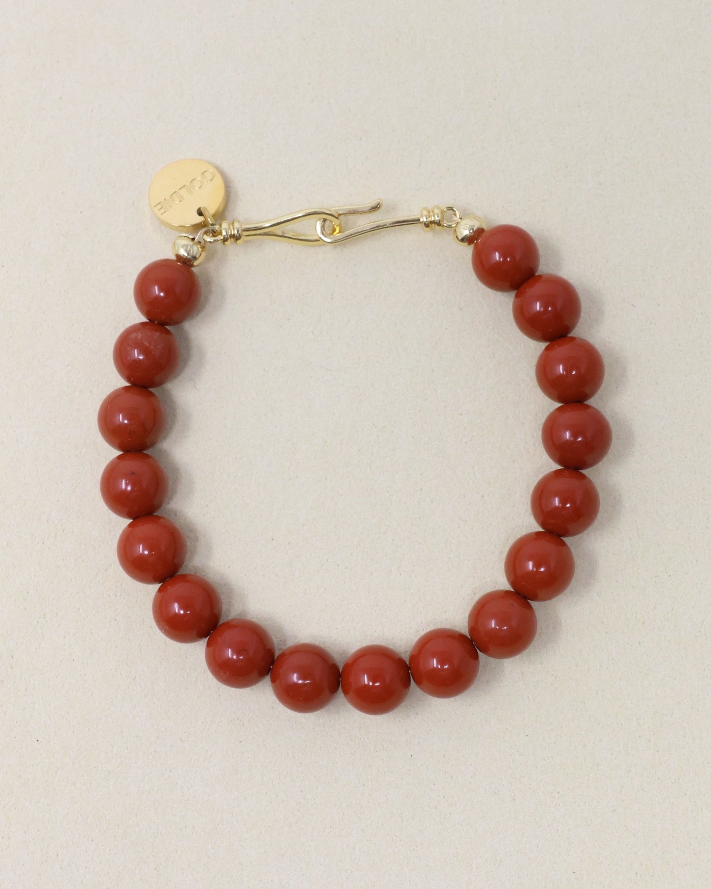 Camille Bracelet - Red Jasper