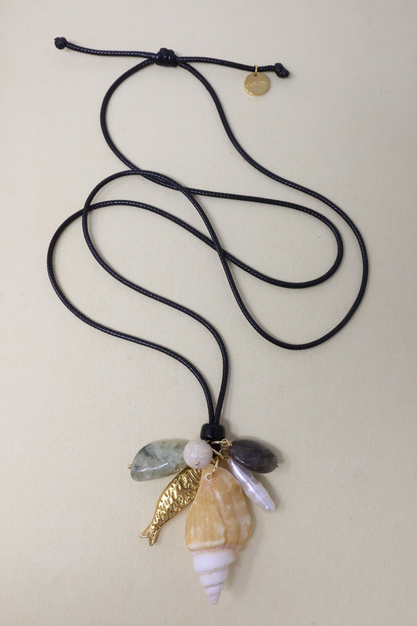 Cali Charm Cord Necklace