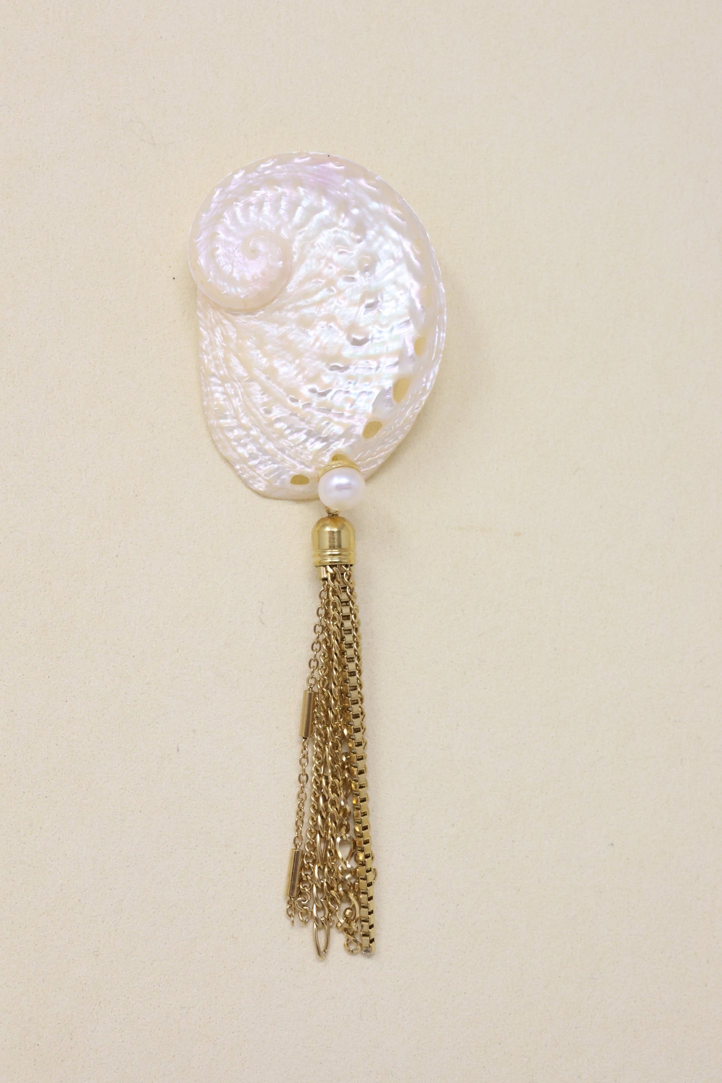 Esme Pearl Tassel Earrings