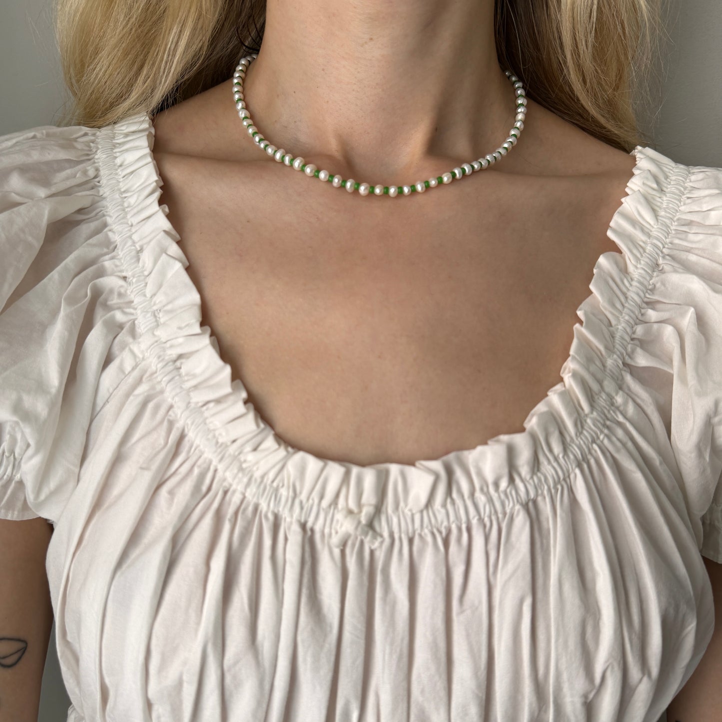 Poppy Necklace - Green