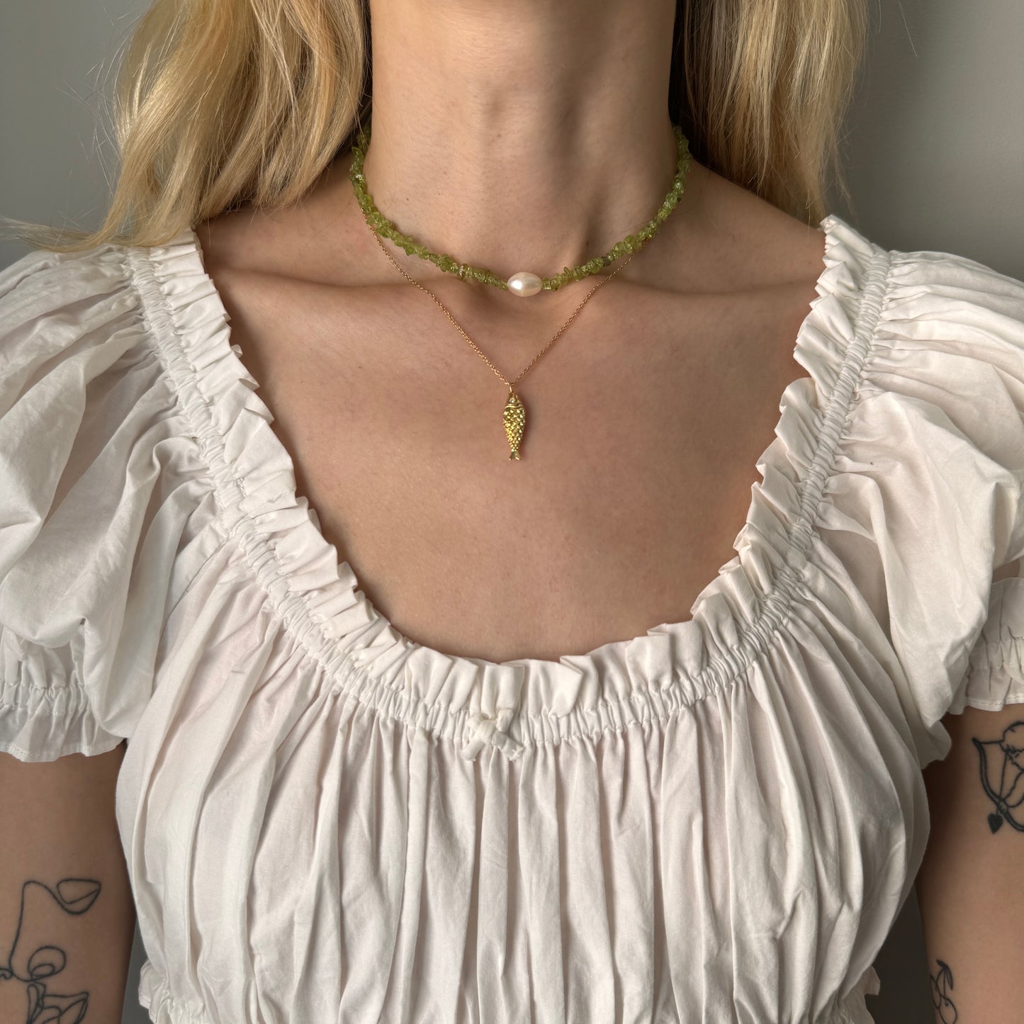 Armonia Necklace - Peridot