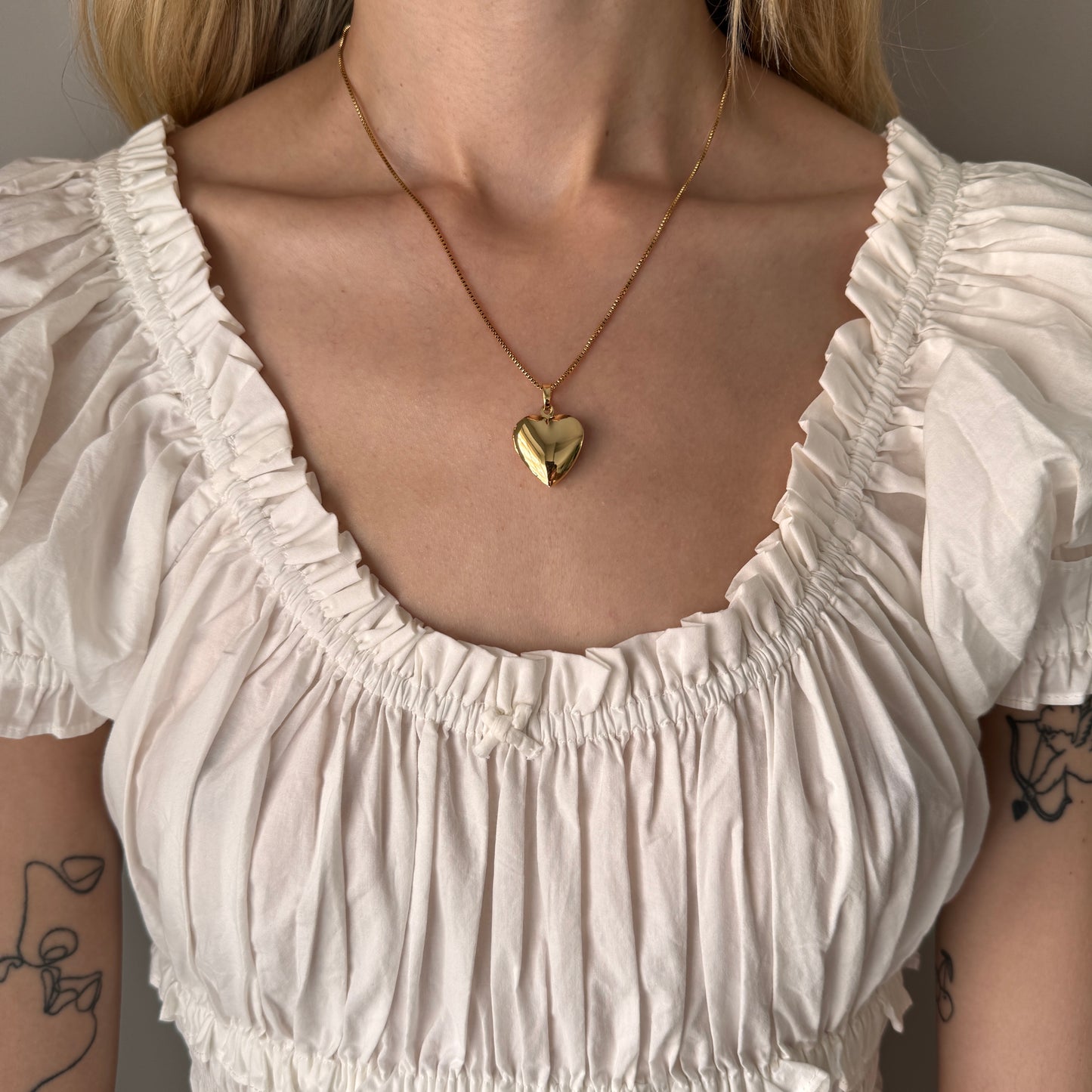 Heart Locket Necklace