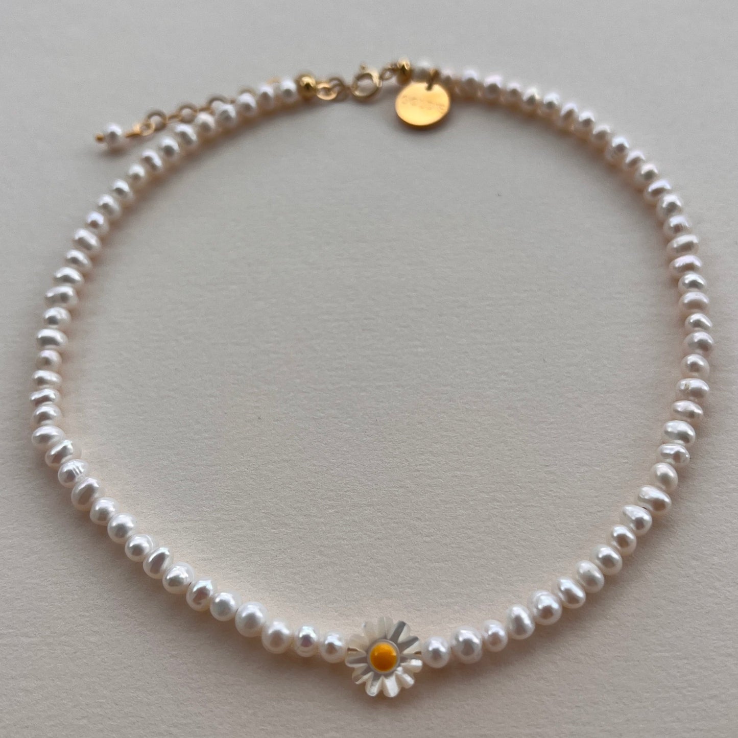 Daisy Pearl Necklace