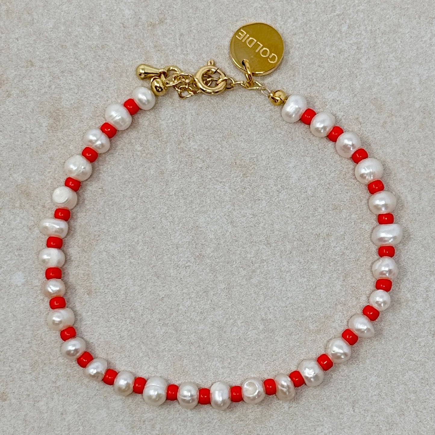 Poppy Bracelet - Pop Red
