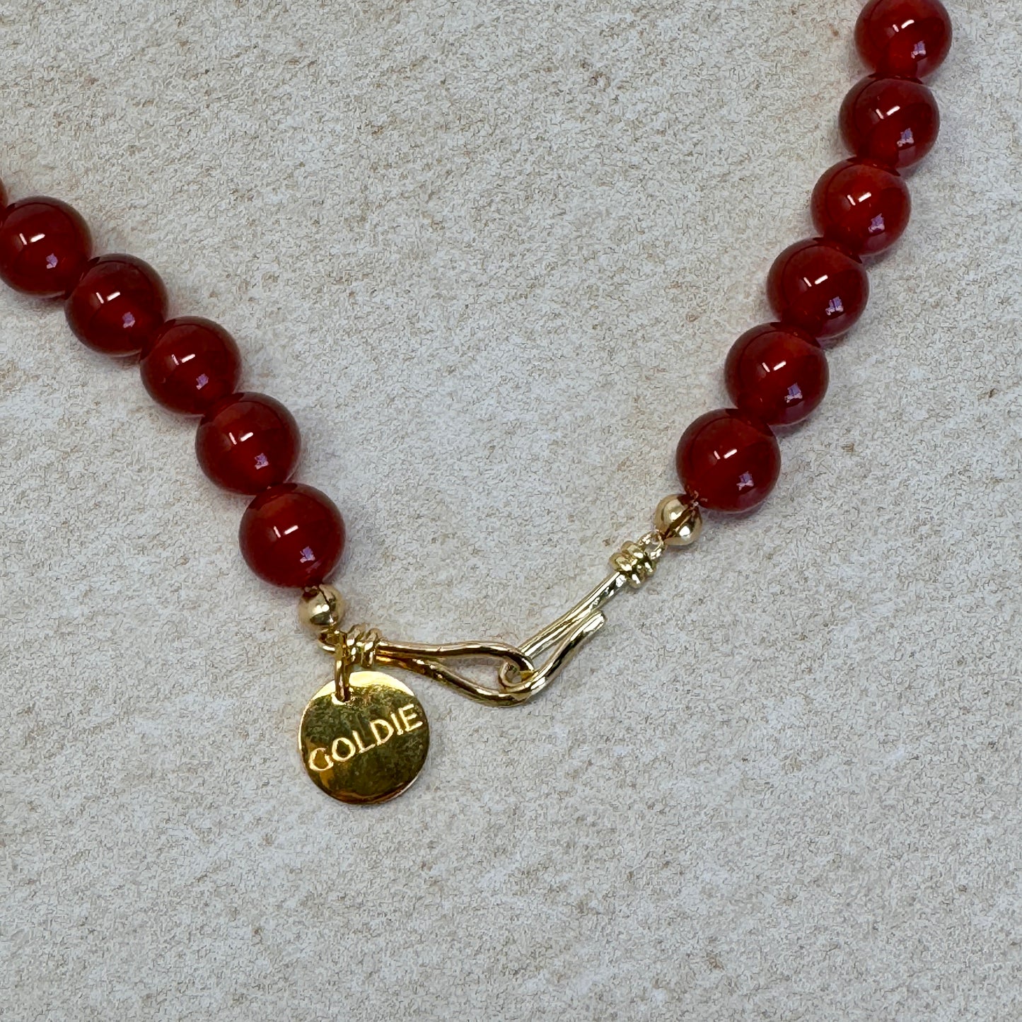 Camille Necklace - Carnelian