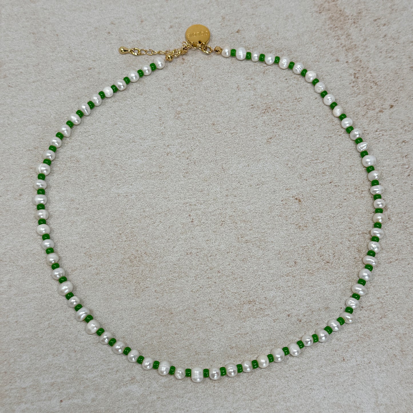 Poppy Necklace - Green