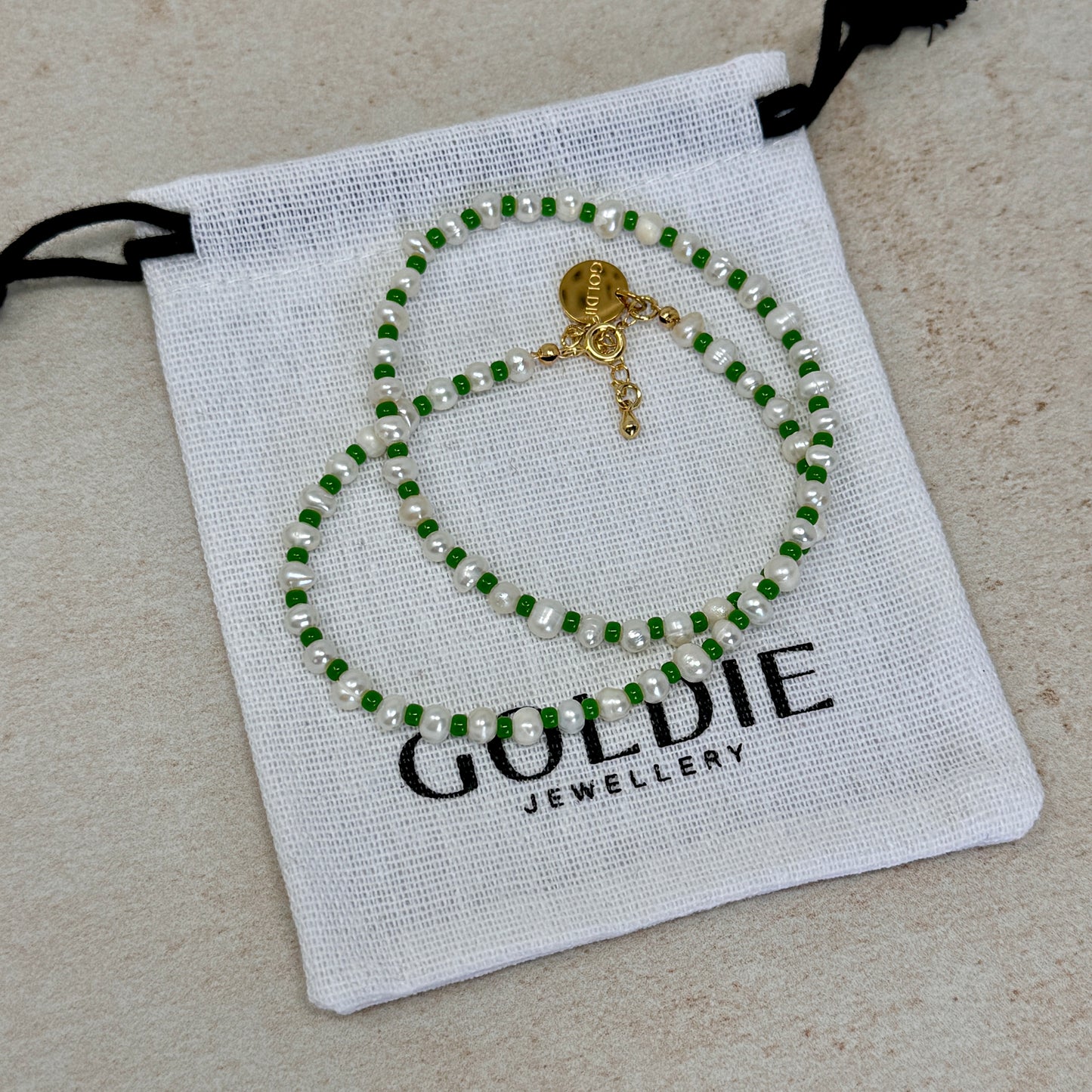 Poppy Necklace - Green