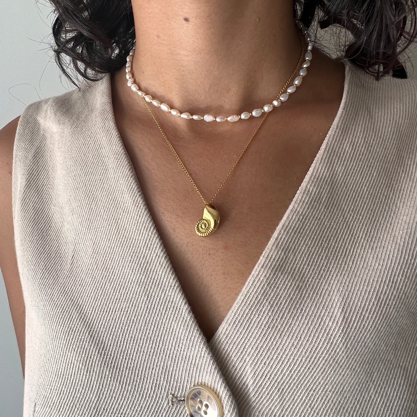 Hailey Necklace - Gold