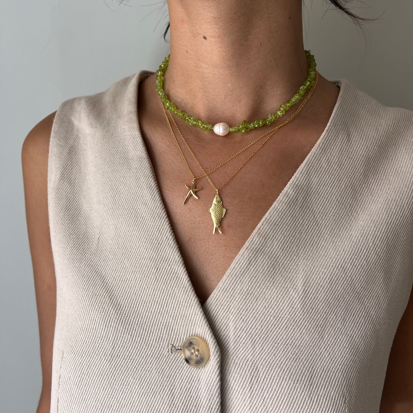 Armonia Necklace - Peridot