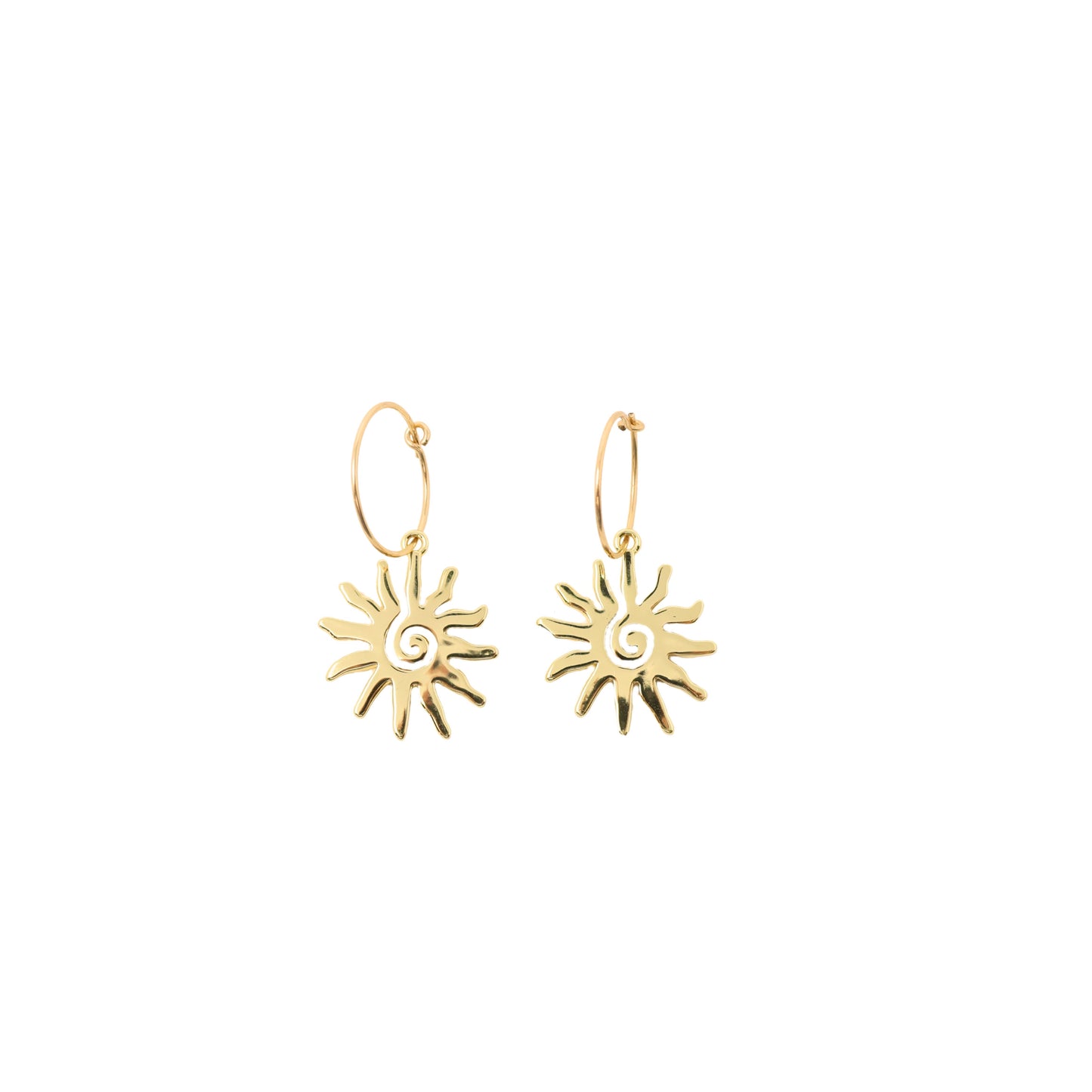 Sunburst Hoops
