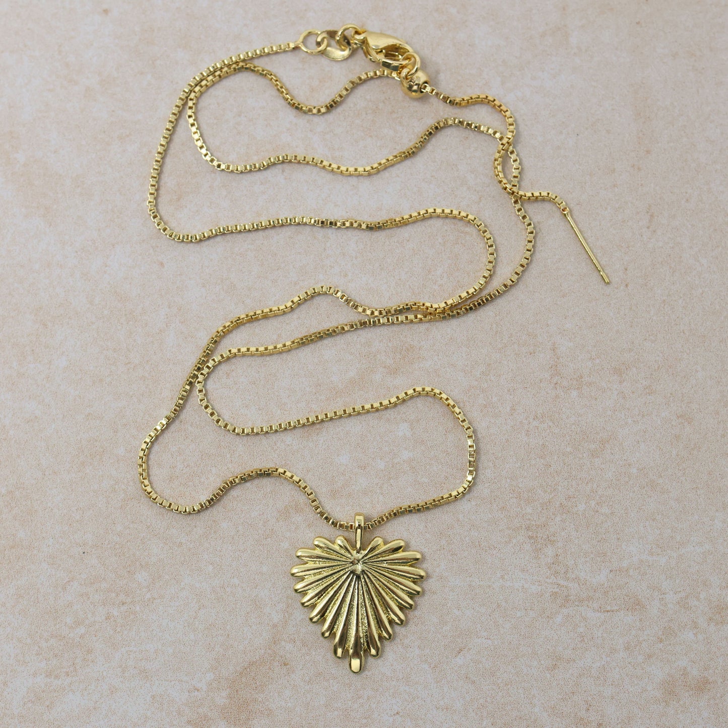 Heart Beam Necklace