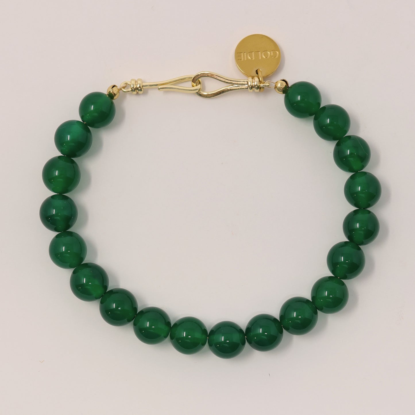 Camille Bracelet - Green Onyx