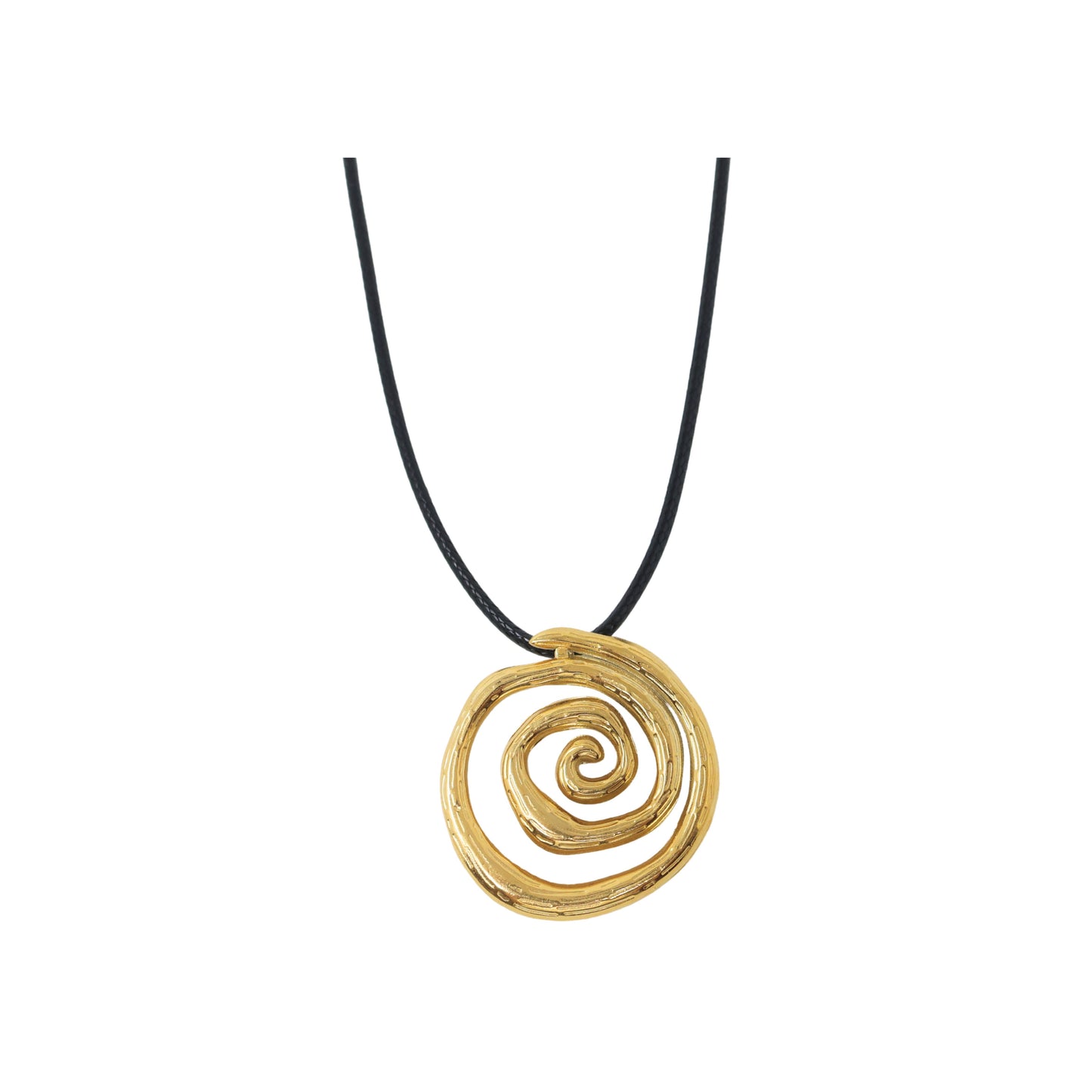 Spiral Cord Necklace