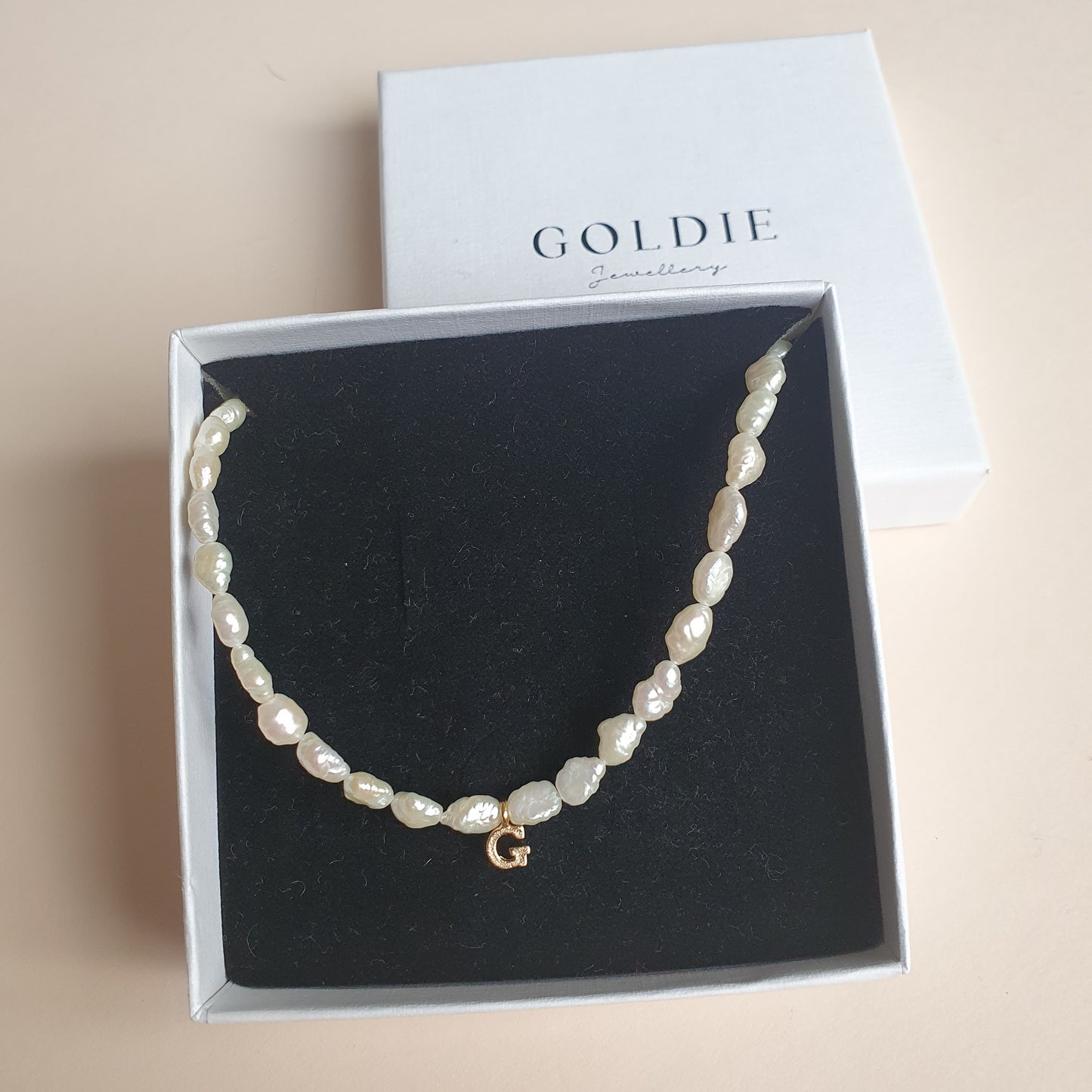 Pearl Name Necklace