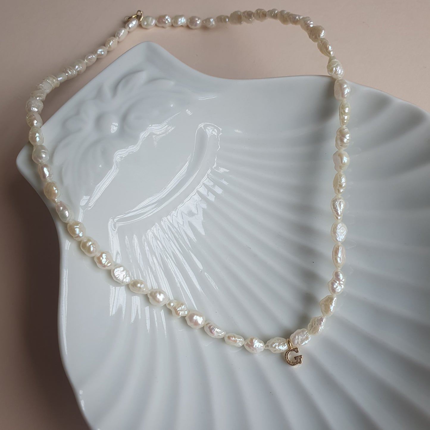Pearl Name Necklace
