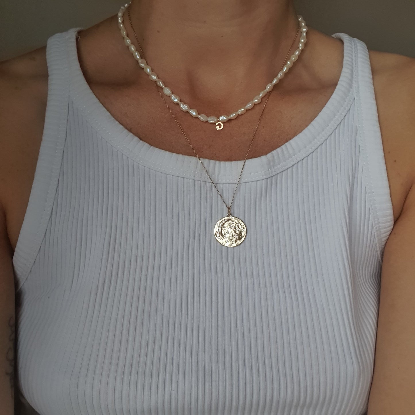Pearl Name Necklace