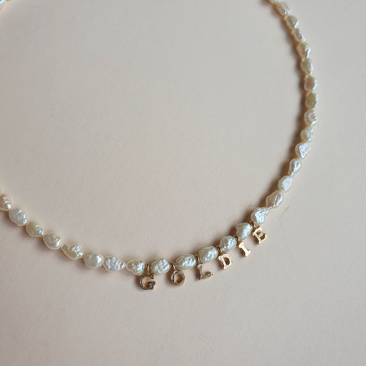 Pearl Name Necklace