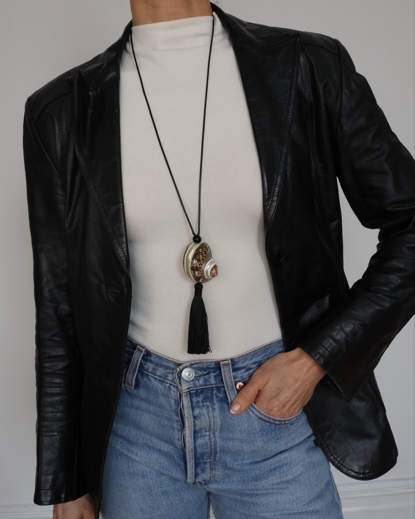 Shelly Cord Necklace