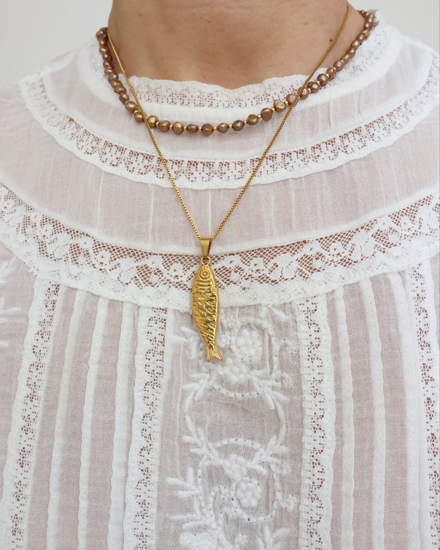 Tyler Necklace - Bronze
