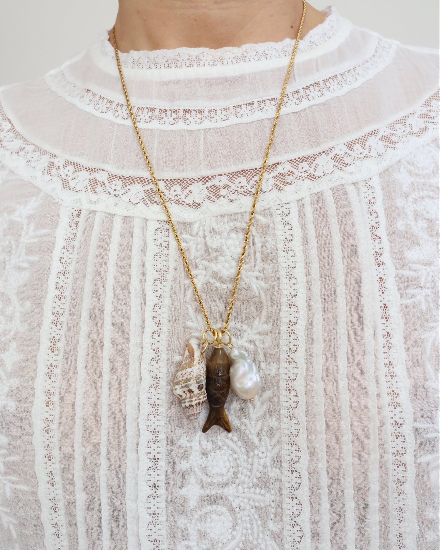 Fish Charm Necklace