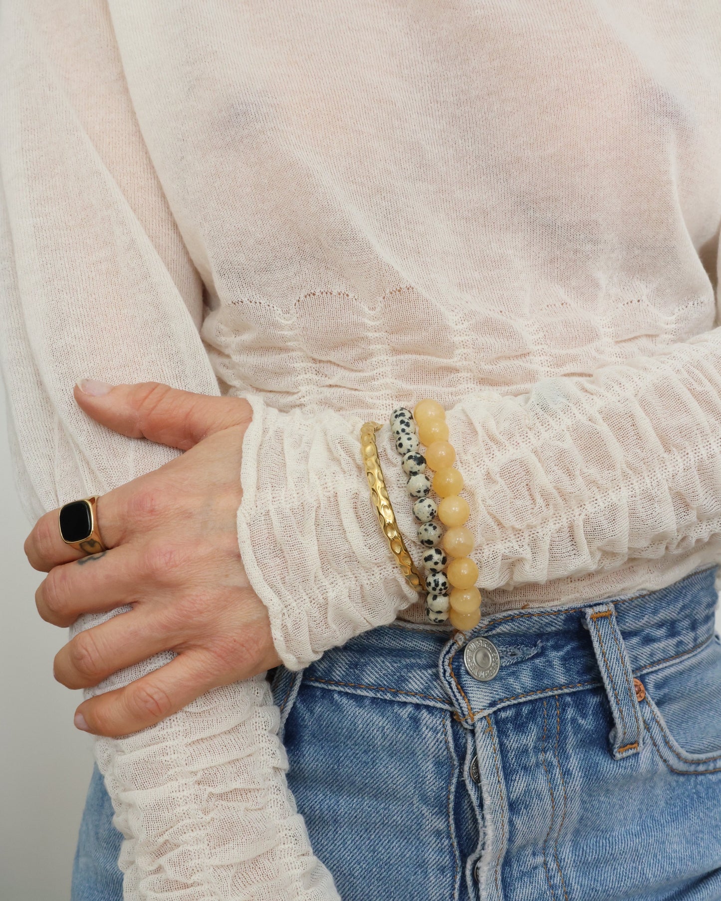 Camille Bracelet - Aragonite