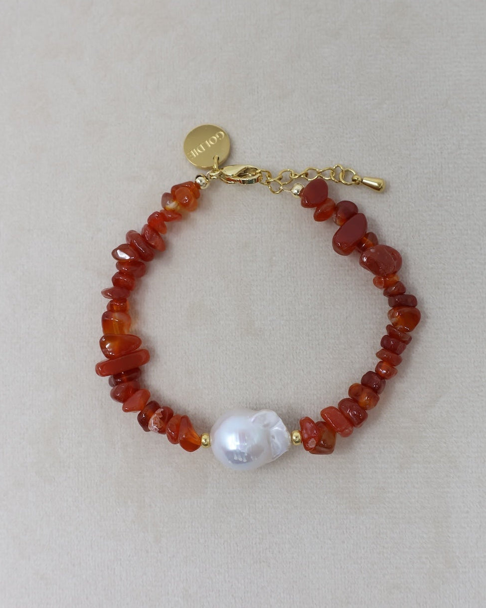 Allegra Bracelet - Carnelian