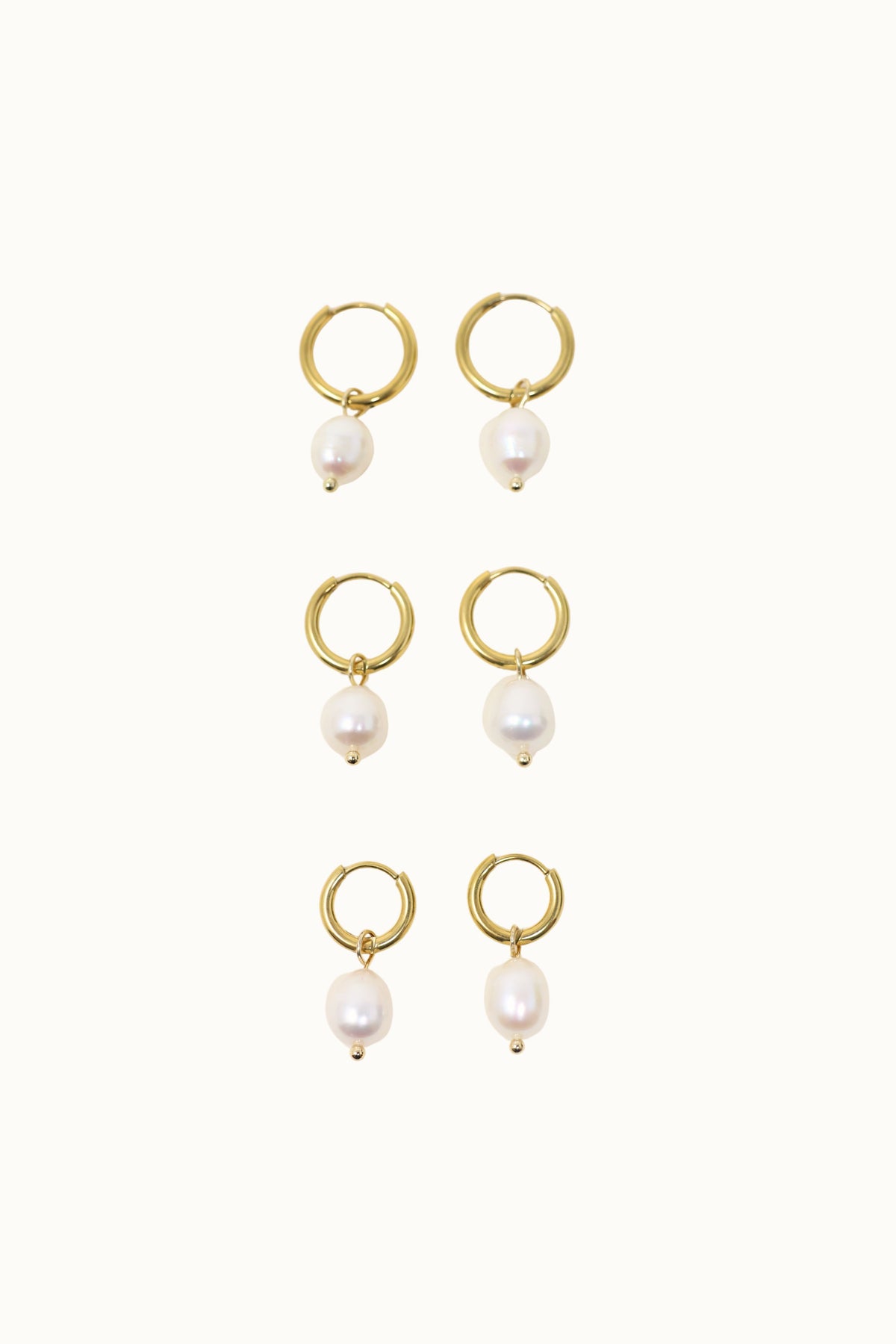 Pearl Hoops