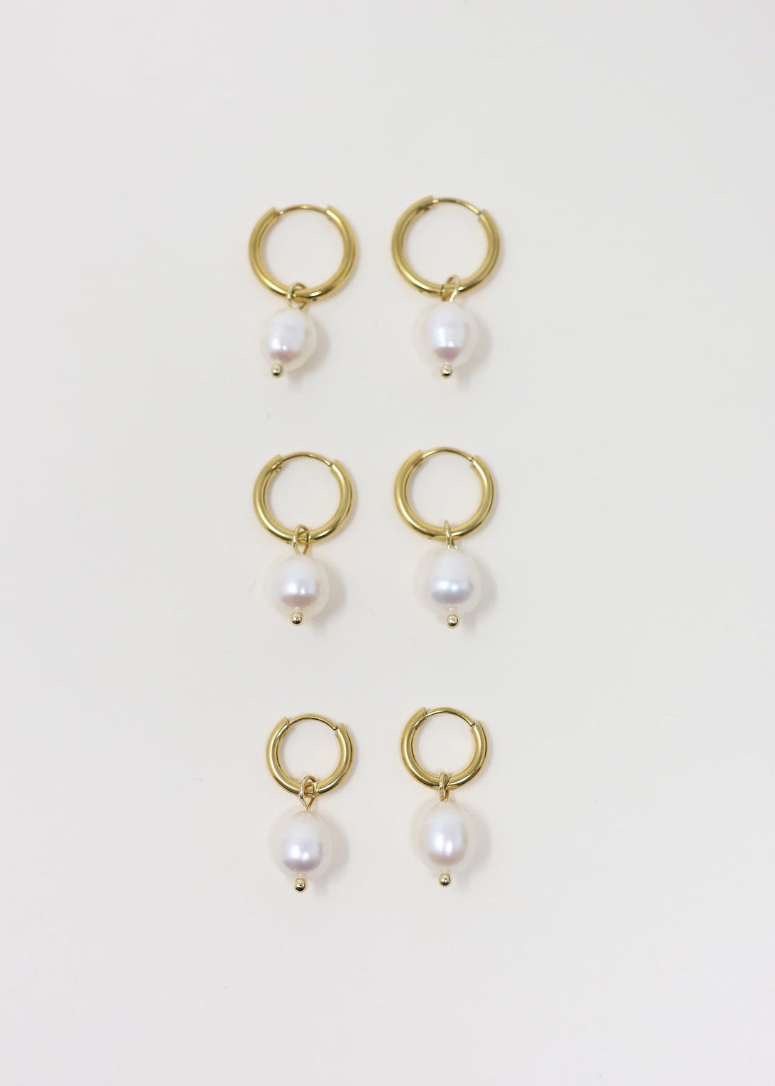 Pearl Hoops