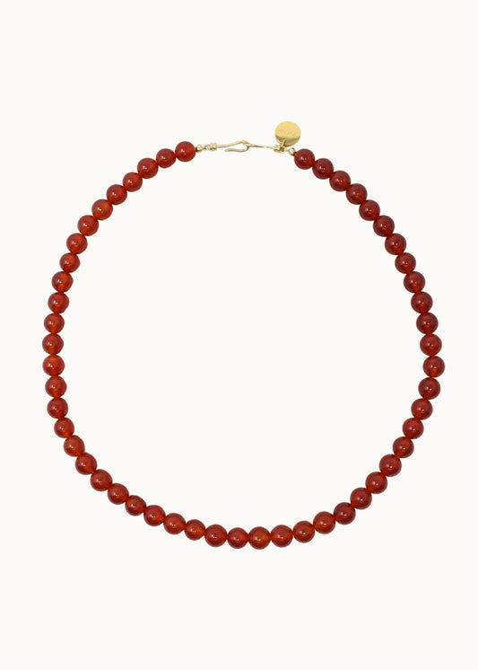 Camille Necklace - Carnelian