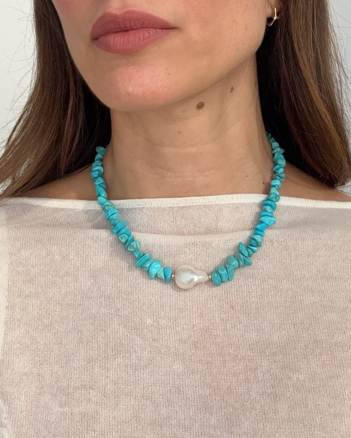 Allegra Necklace - Tirquoise