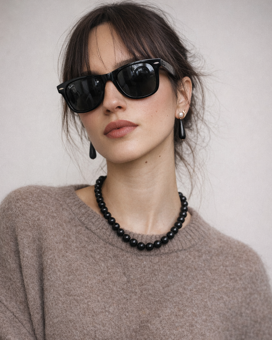 Iona Necklace - Onyx