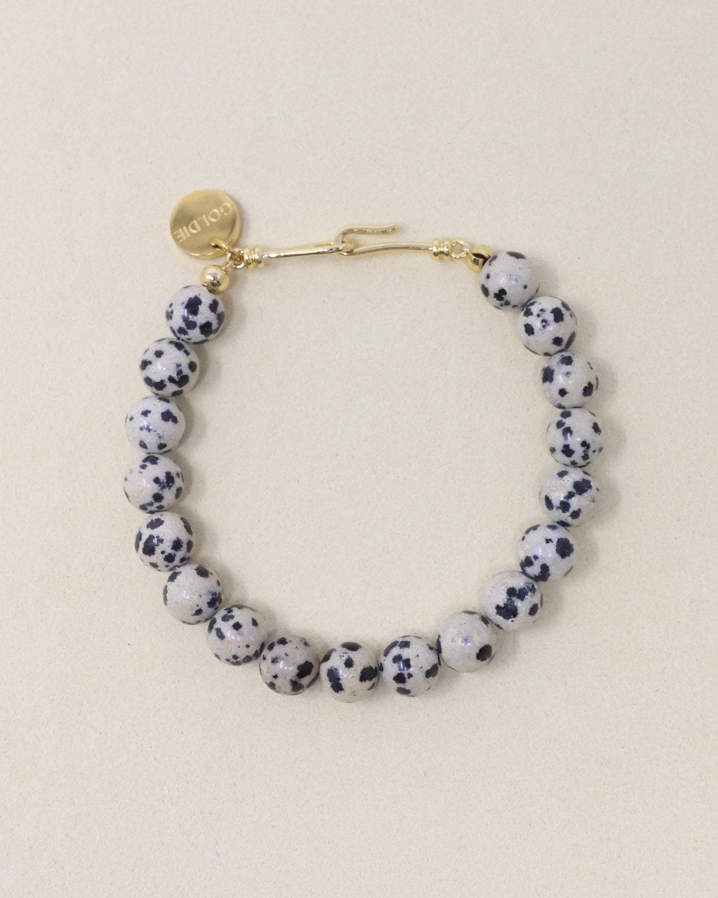 Camille Bracelet - Dalmation Jasper
