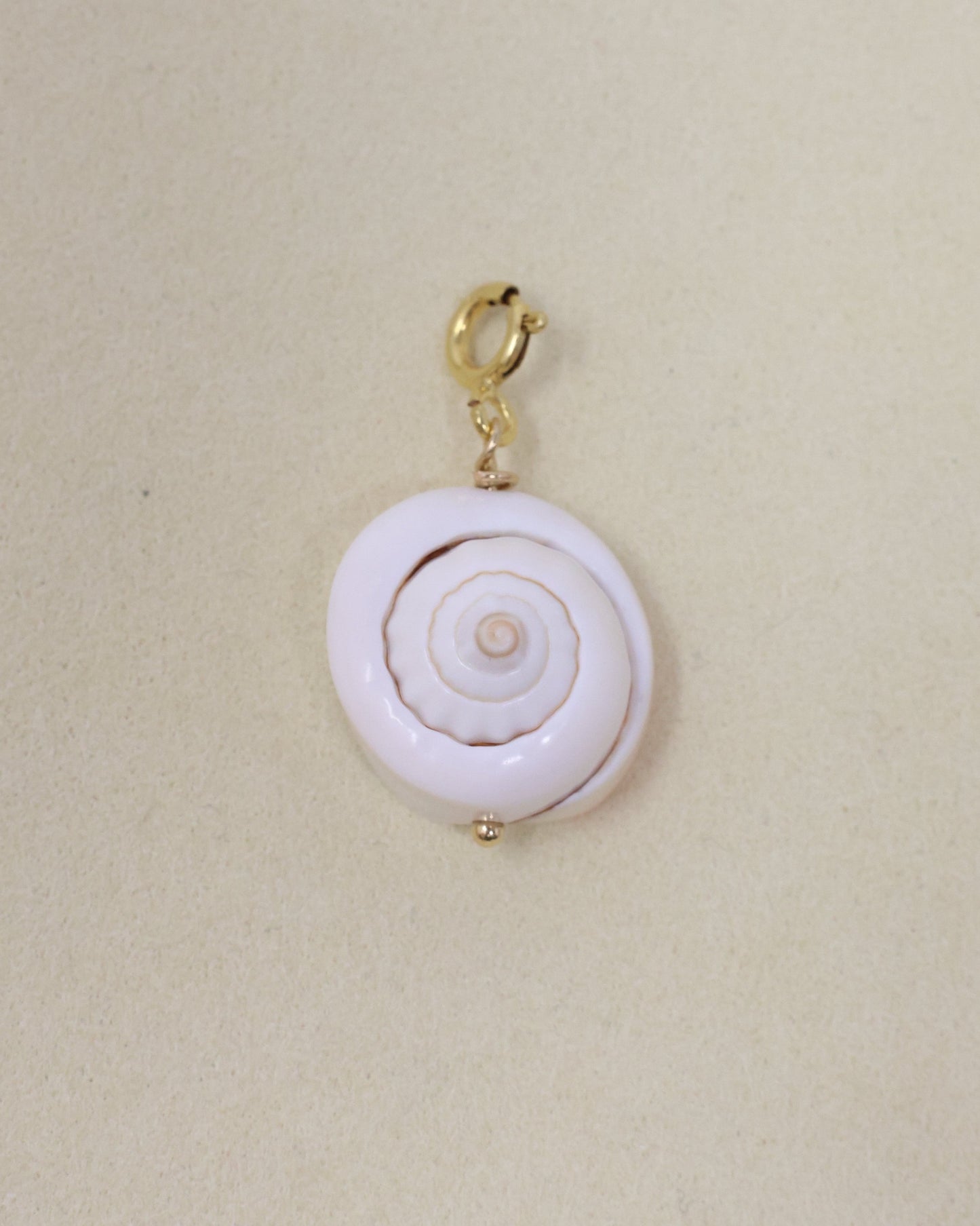 Spiral Shell Charm