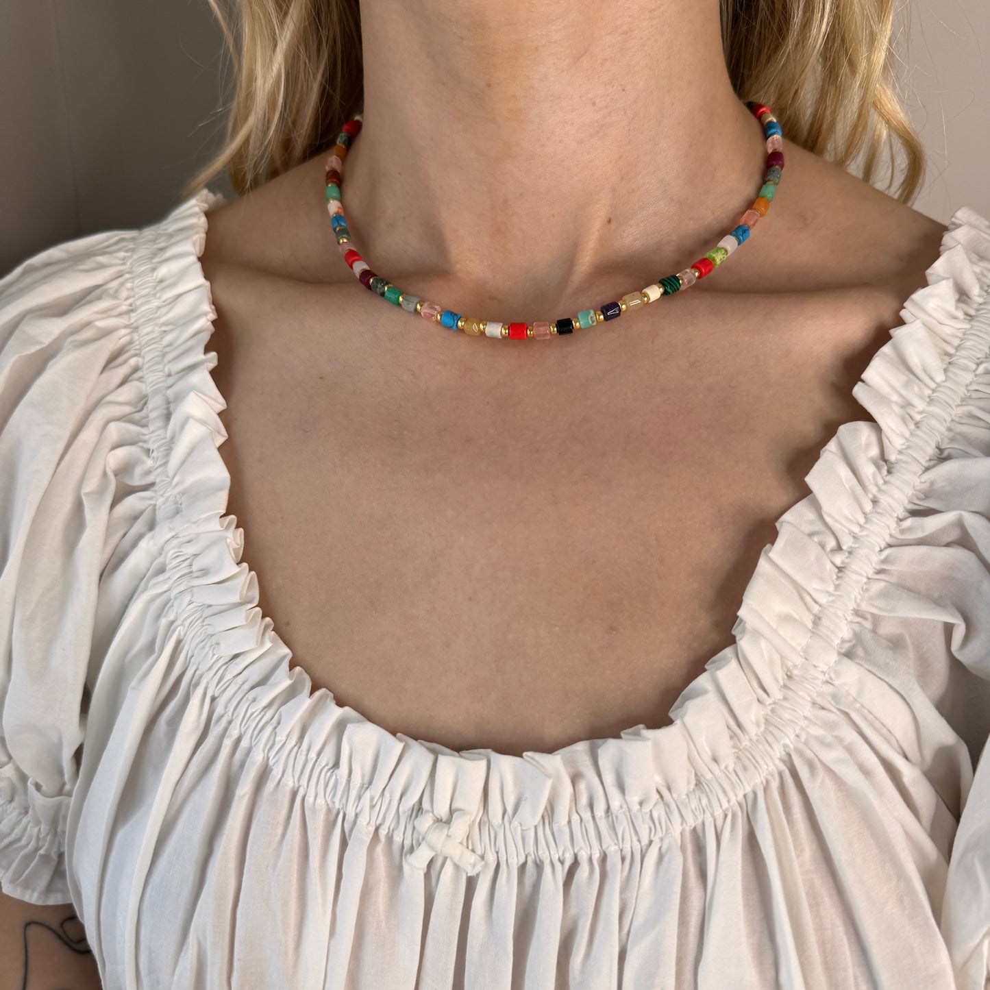 Livya Necklace - Rainbow