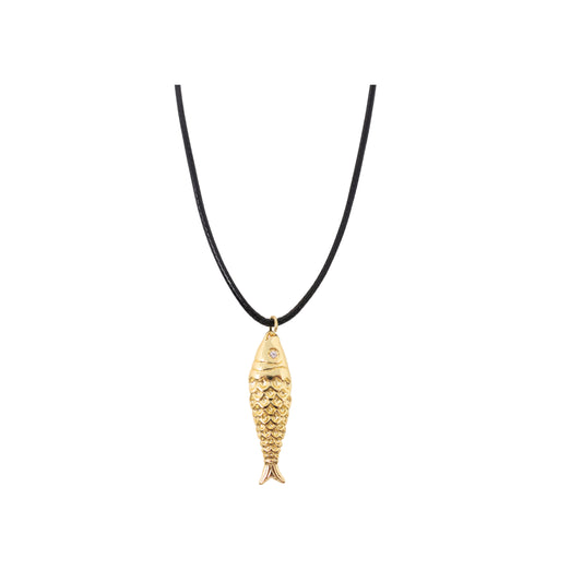 Fish Cord Necklace