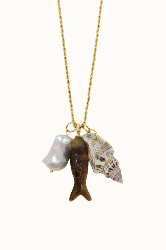 Fish Charm Necklace