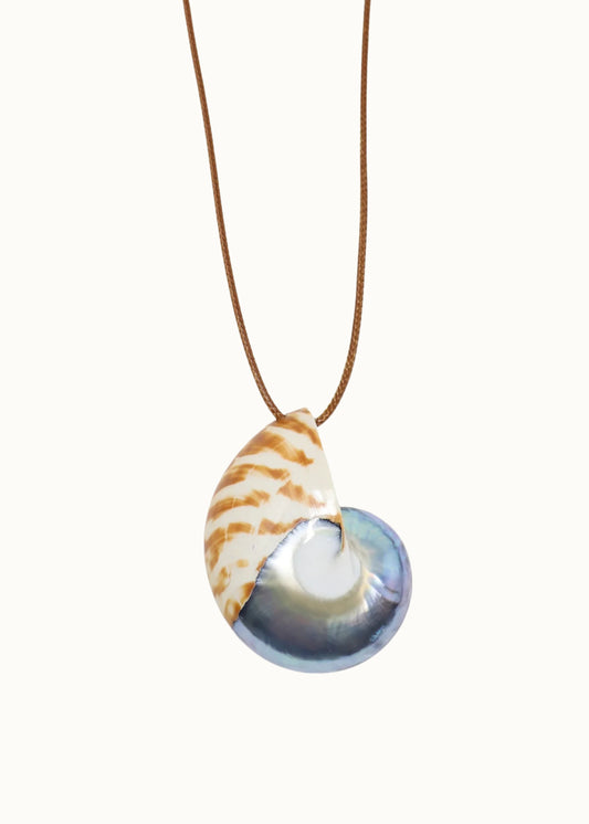 Nautilus Cord Necklace