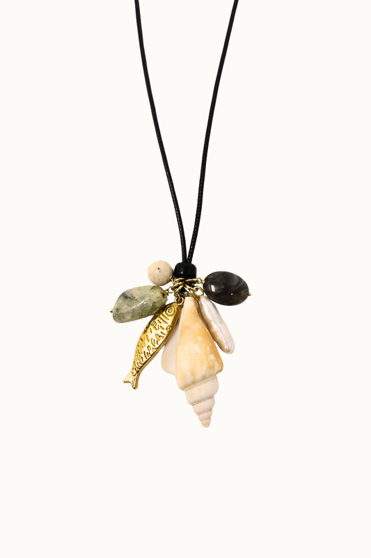 Cali Charm Cord Necklace